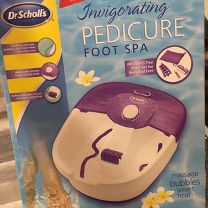 Dr. Schools pedicure foot spa.